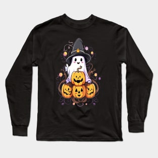 Boo Pumpkin Long Sleeve T-Shirt